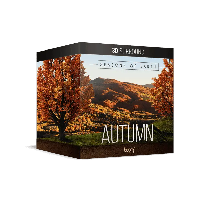 BOOM Library Seasons of Earth Autumn SURROUND 秋季自然環境音（環繞聲版） (下載版) - 主圖