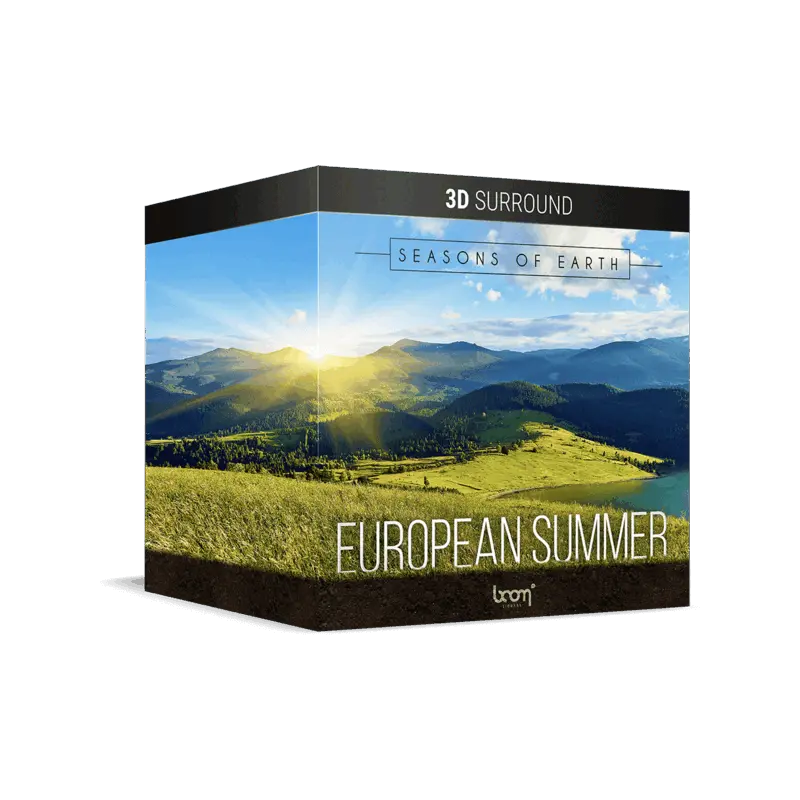 BOOM Library Seasons of Earth Euro Summer SURROUND 歐洲夏季自然環境音（環繞聲版） (下載版) - 主圖