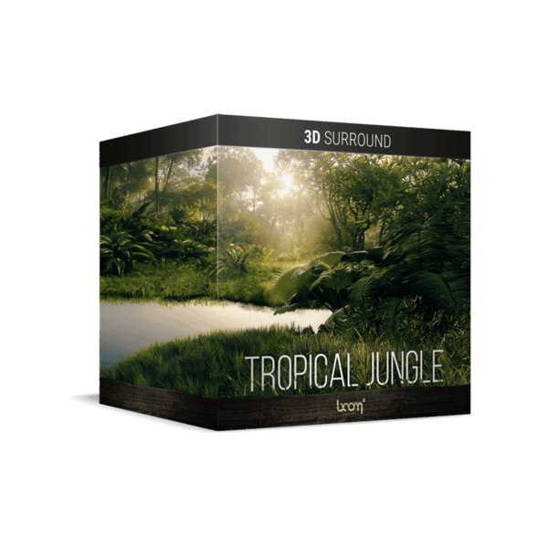 BOOM Library Tropical Jungle SURROUND 熱帶雨林環境音（環繞聲版） (下載版) - 音效素材庫