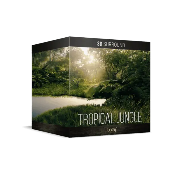 BOOM Library Tropical Jungle SURROUND 熱帶雨林環境音（環繞聲版） (下載版) - 產品圖片 1