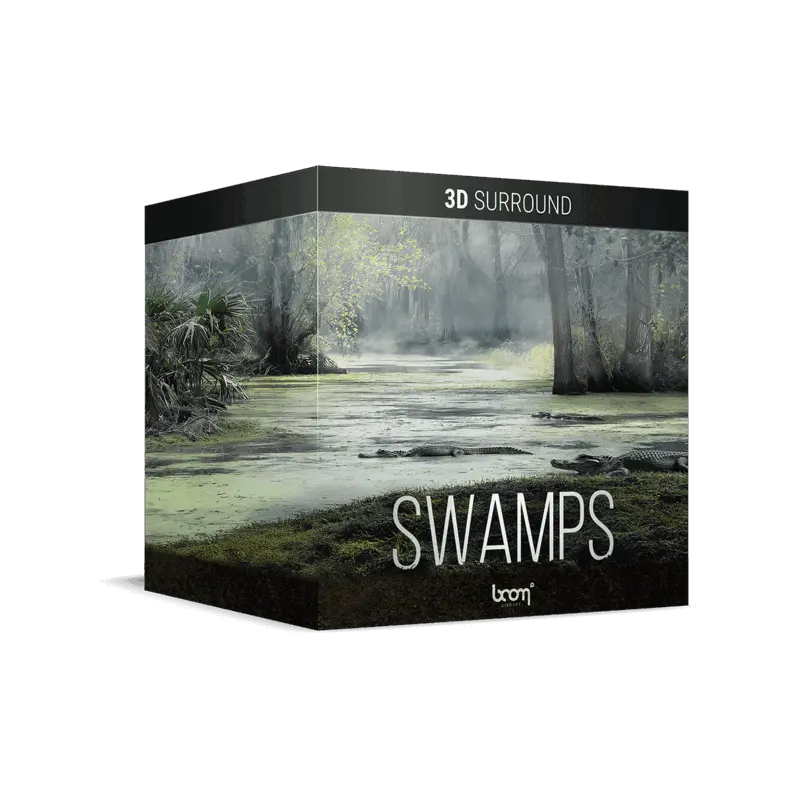 BOOM Library Swamp SURROUND 沼澤環境音（環繞聲版） (下載版) - 主圖