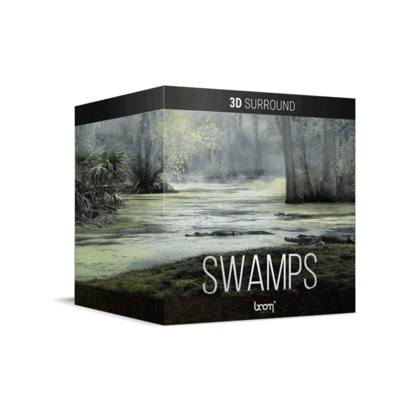 BOOM Library Swamp SURROUND 沼澤環境音（環繞聲版） (下載版) - 音效素材庫