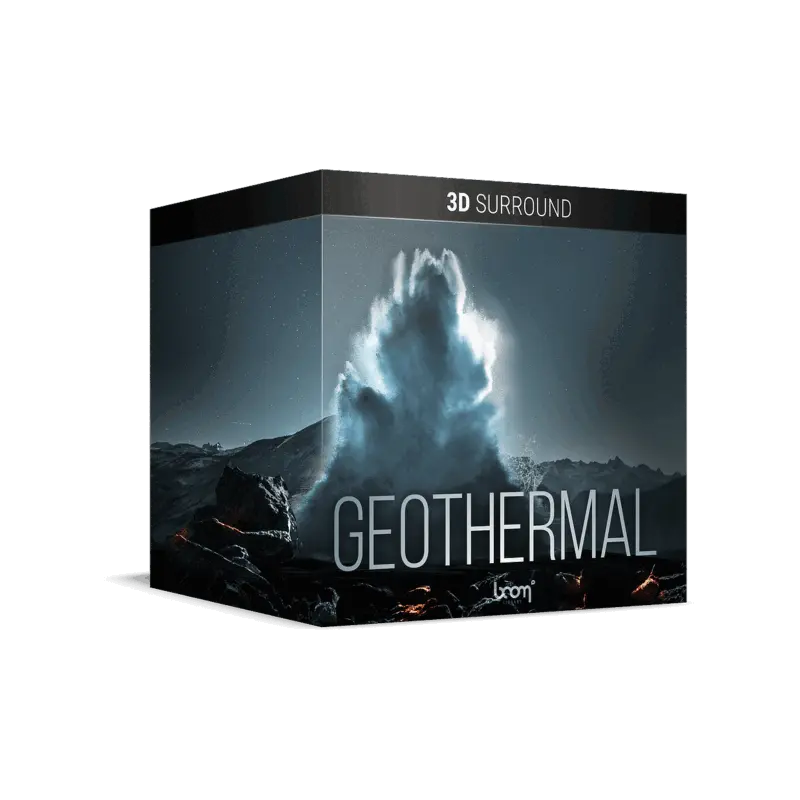 BOOM Library Geothermal SURROUND 地熱環境音（環繞聲版） (下載版) - 主圖