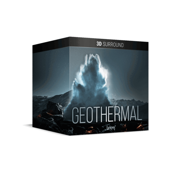 BOOM Library Geothermal SURROUND 地熱環境音（環繞聲版） (下載版) - 音效素材庫