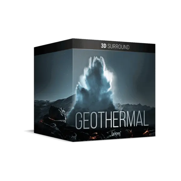 BOOM Library Geothermal SURROUND 地熱環境音（環繞聲版） (下載版) - 產品圖片 1