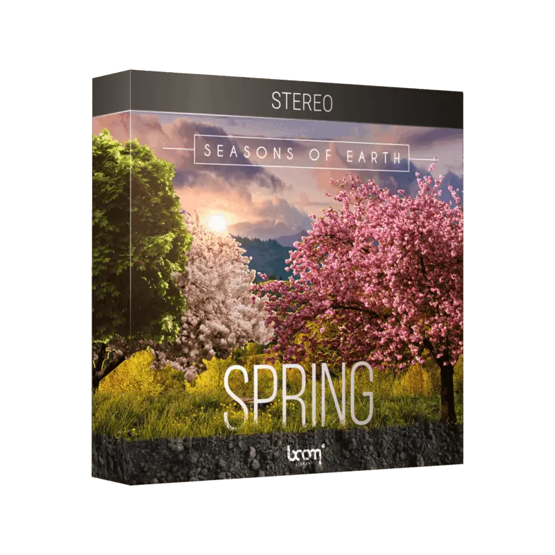 BOOM Library Seasons of Earth Spring STEREO 春季自然環境音（立體聲版） (下載版) - 主圖