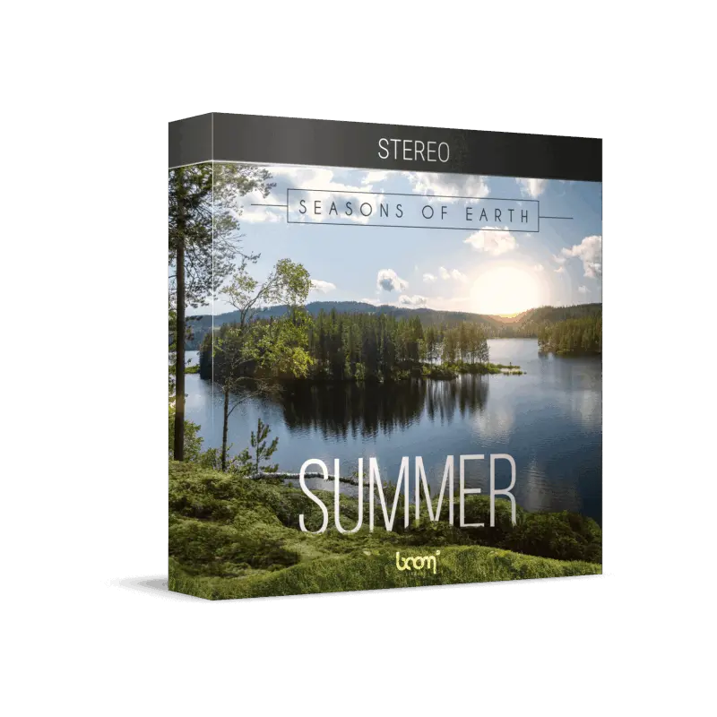BOOM Library Seasons of Earth Summer STEREO 夏季自然環境音（立體聲版） (下載版) - 主圖