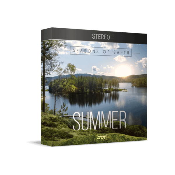 BOOM Library Seasons of Earth Summer STEREO 夏季自然環境音（立體聲版） (下載版) - 音效素材庫