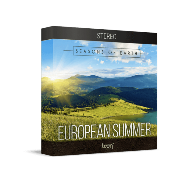 BOOM Library Seasons of Earth Euro Summer STEREO 歐洲夏季自然環境音（立體聲版） (下載版) - 音效素材庫