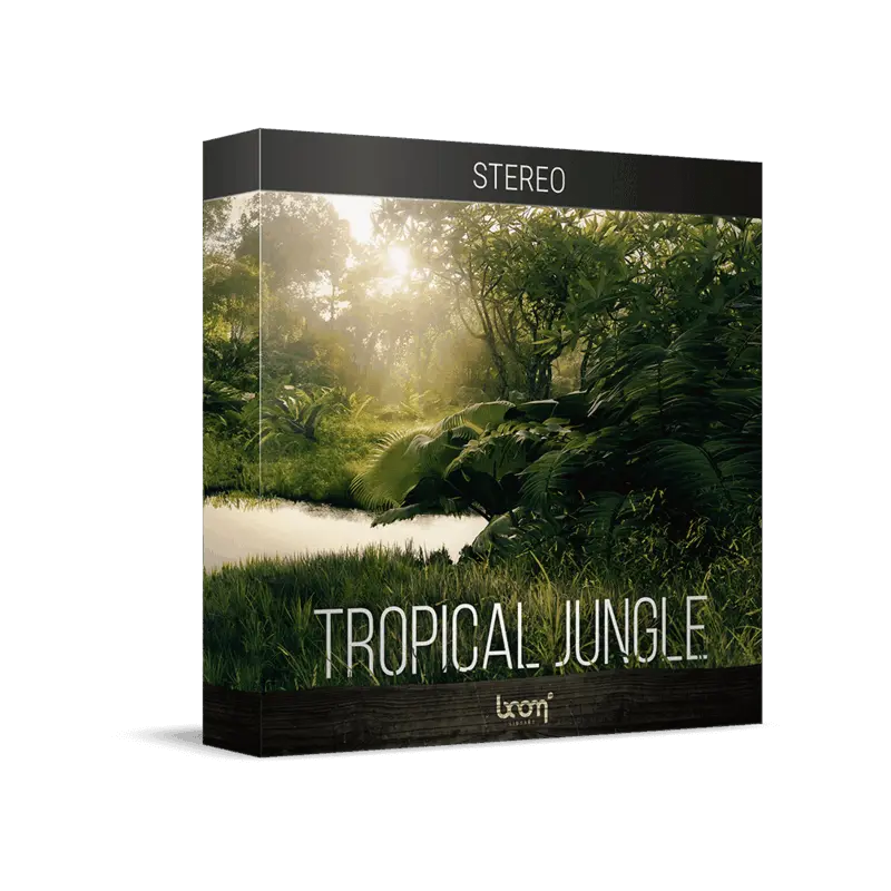 BOOM Library Tropical Jungle STEREO 熱帶雨林環境音（立體聲版） (下載版) - 主圖