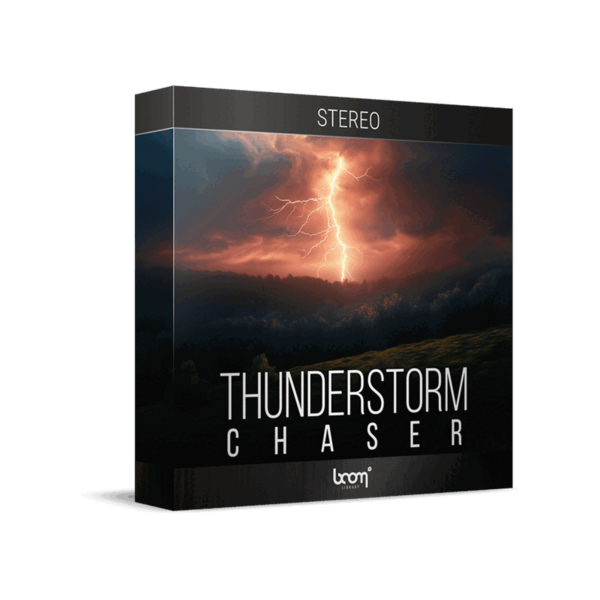BOOM Library Thunderstorm Chaser STEREO 雷暴環境音（立體聲版） (下載版) - 音效素材庫