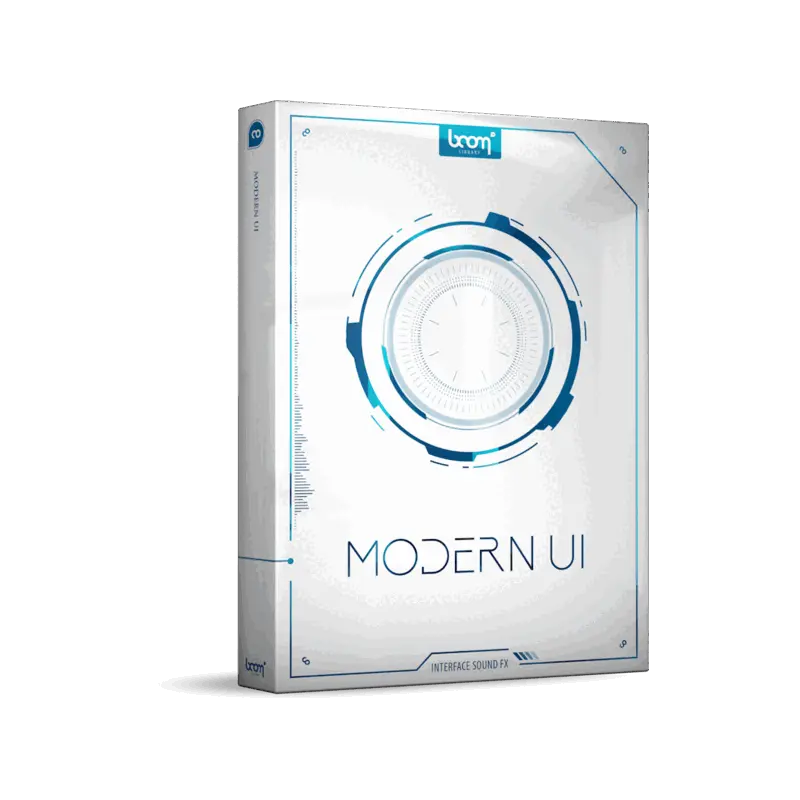 BOOM Library Modern UI 現代 UI 介面音效庫 (下載版) - 主圖
