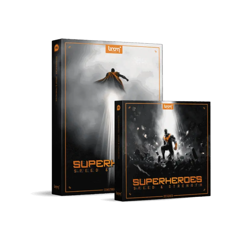 BOOM Library Superheroes Speed & Strength BUNDLE 超級英雄音效庫（Bundle 完整版） (下載版) - 主圖