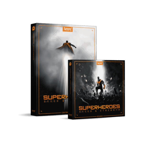 BOOM Library Superheroes Speed & Strength BUNDLE 超級英雄音效庫（Bundle 完整版） (下載版) - 音效素材庫