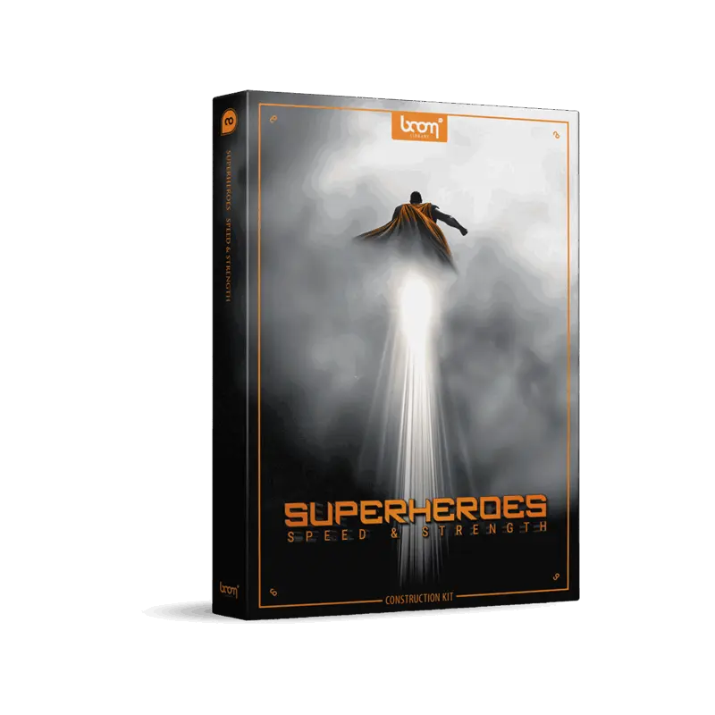 BOOM Library Superheroes Speed & Strength CK 超級英雄音效庫（Construction Kit 原始素材版） (下載版) - 主圖