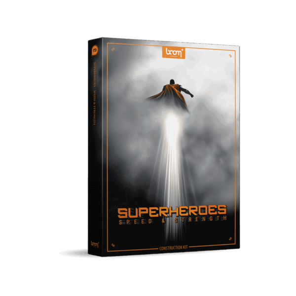 BOOM Library Superheroes Speed & Strength CK 超級英雄音效庫（Construction Kit 原始素材版） (下載版) - 音效素材庫
