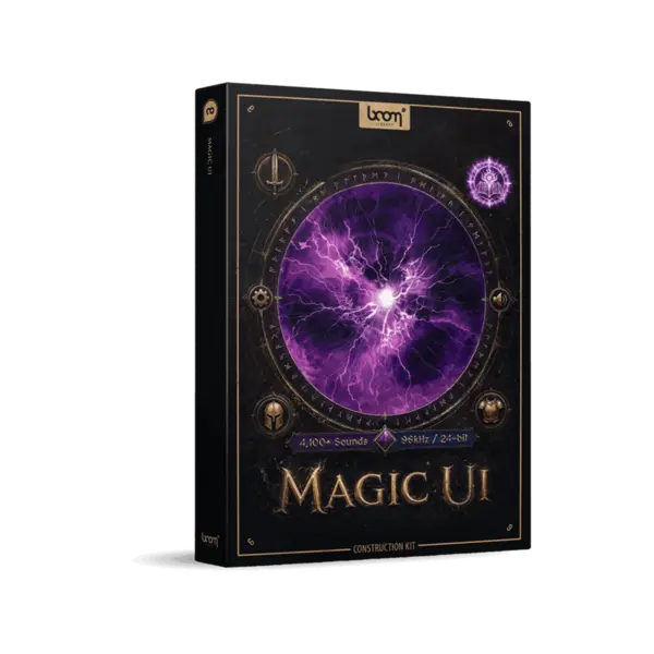 BOOM Library Magic UI CK 魔法 UI 音效庫（Construction Kit 原始素材版） (下載版) - 產品圖片 1