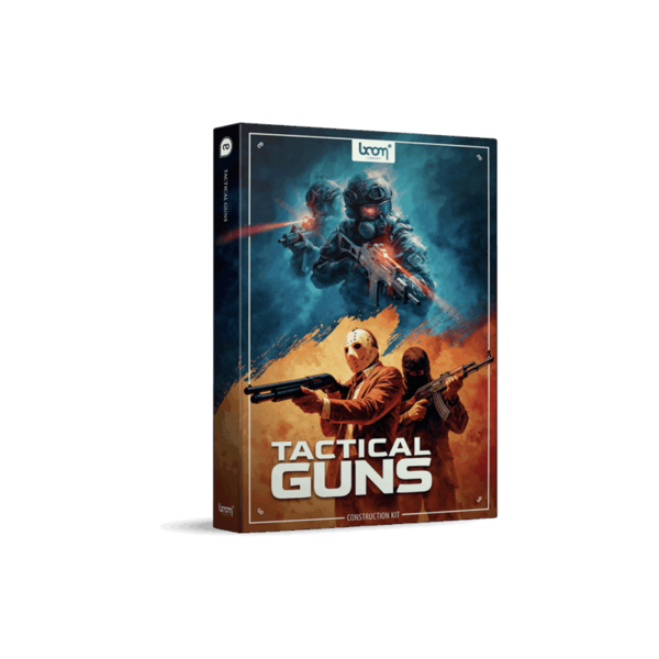BOOM Library Tactical Guns CK 戰術槍械音效庫（Construction Kit 原始素材版） (下載版) - 音效素材庫