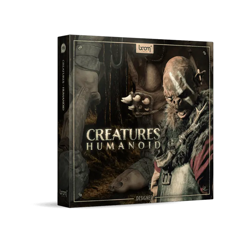 BOOM Library Creatures Humanoid DESIGNED 人形生物音效庫（Designed 成品版） (下載版) - 主圖