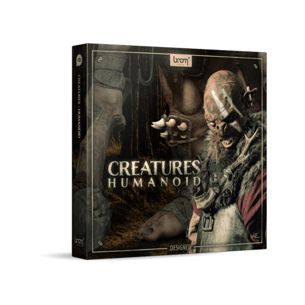 BOOM Library Creatures Humanoid DESIGNED 人形生物音效庫（Designed 成品版） (下載版) - 音效素材庫