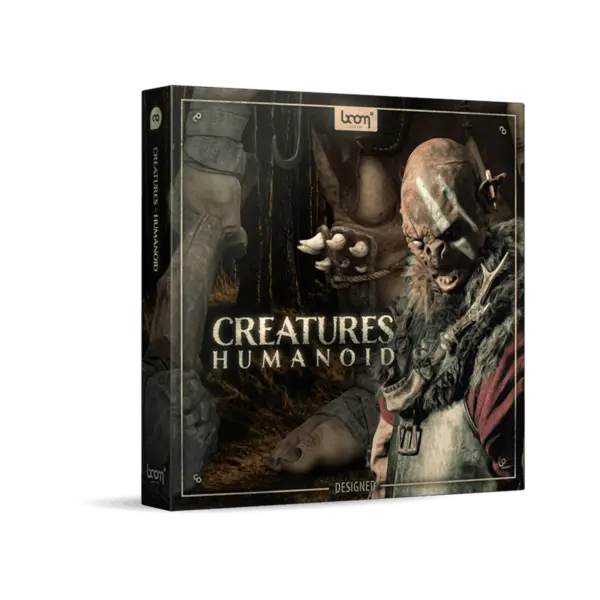 BOOM Library Creatures Humanoid DESIGNED 人形生物音效庫（Designed 成品版） (下載版) - 產品圖片 1