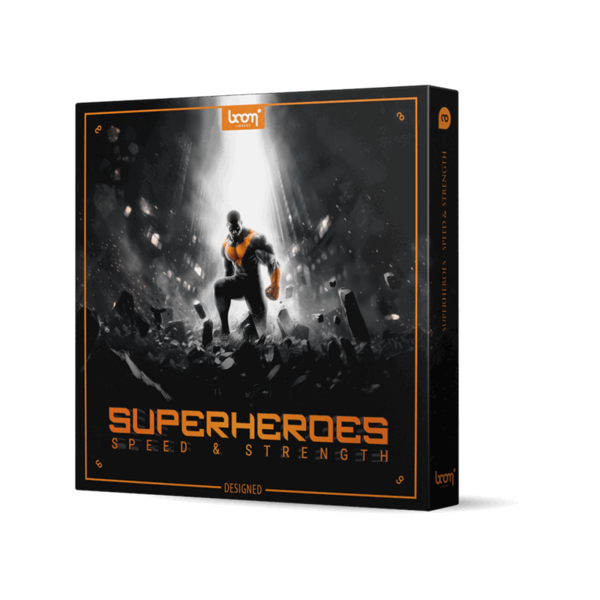BOOM Library Superheroes Speed & Strength DESIGNED 超級英雄音效庫（Designed 成品版） (下載版) - 音效素材庫