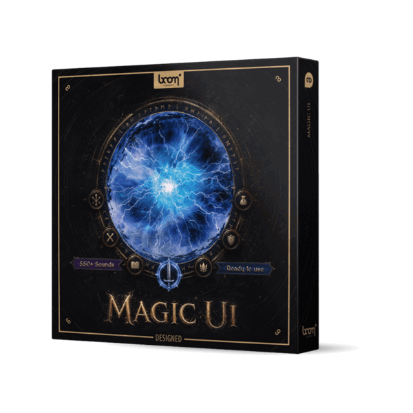 BOOM Library Magic UI DESIGNED 魔法 UI 音效庫（Designed 成品版） (下載版) - 音效素材庫