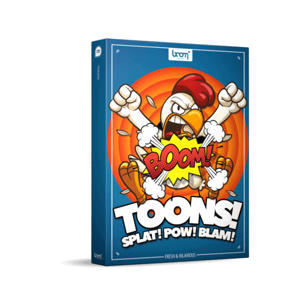 BOOM Library Toons 卡通音效庫 (下載版) - 音效素材庫