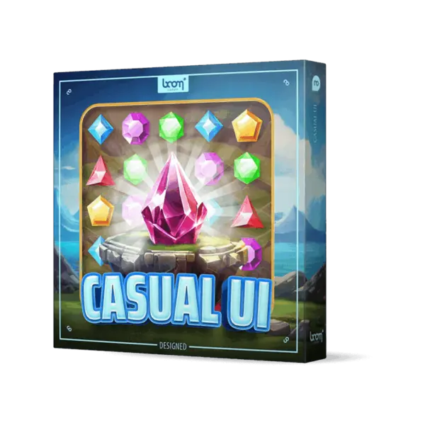 BOOM Library Casual UI DESIGNED 休閒遊戲 UI 音效庫（Designed 成品版） (下載版) - 產品圖片 1