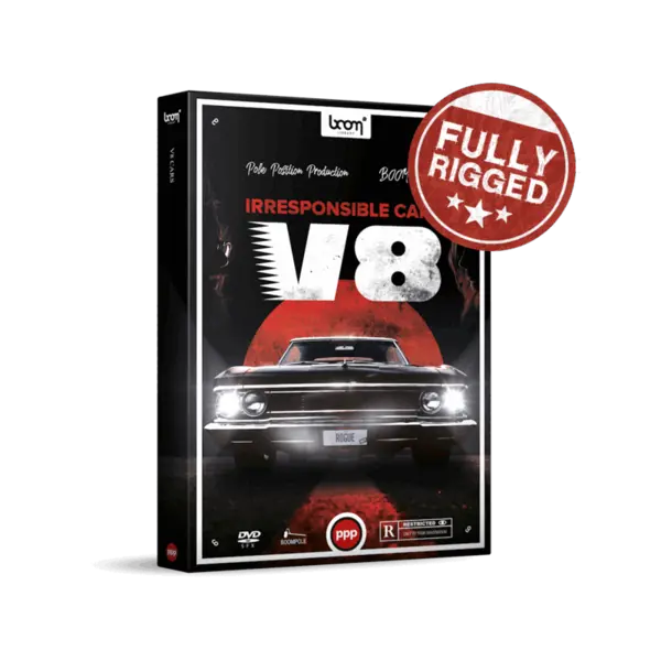 BOOM Library Cars V8 Fully Rigged V8 跑車音效庫（完整多軌版） (下載版) - 產品圖片 1