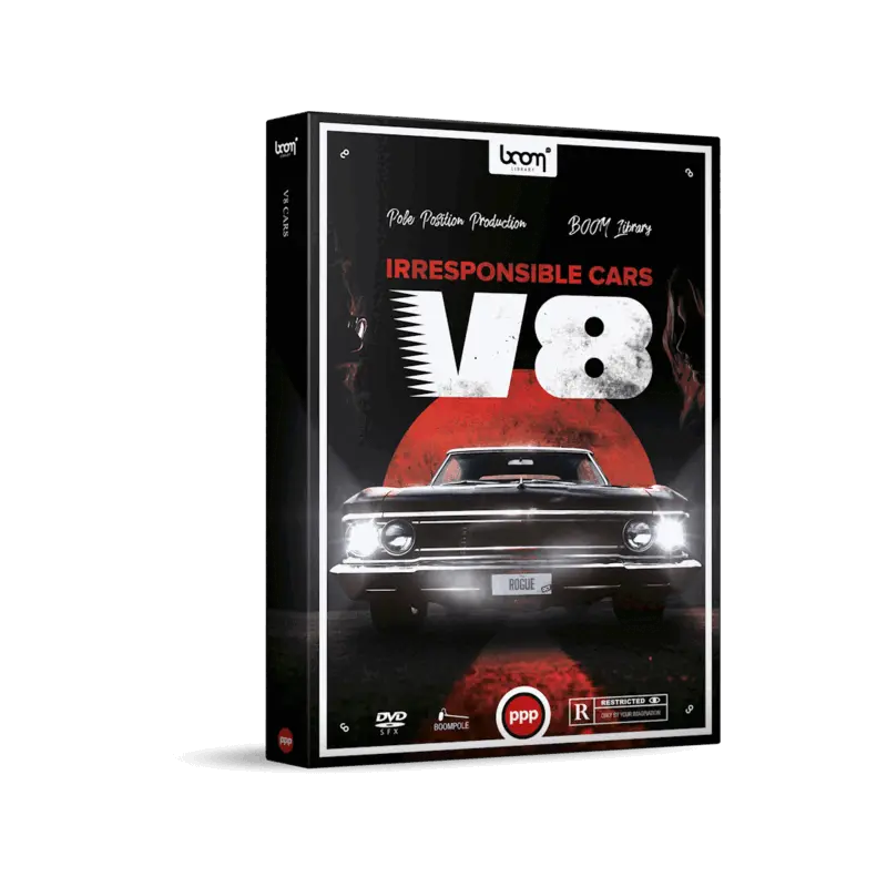 BOOM Library Cars V8 V8 跑車音效庫 (下載版) - 主圖