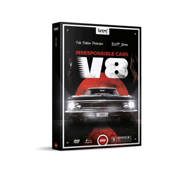 BOOM Library Cars V8 V8 跑車音效庫 (下載版) - 音效素材庫