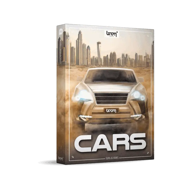 BOOM Library Cars SUVs & Vans 休旅車與廂型車音效庫 (下載版) - 主圖
