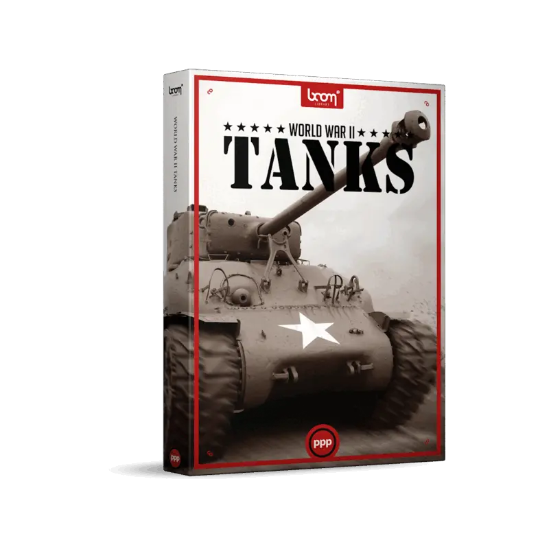 BOOM Library World War 2 Tanks 二戰坦克音效庫 (下載版) - 主圖