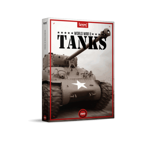 BOOM Library World War 2 Tanks 二戰坦克音效庫 (下載版) - 音效素材庫
