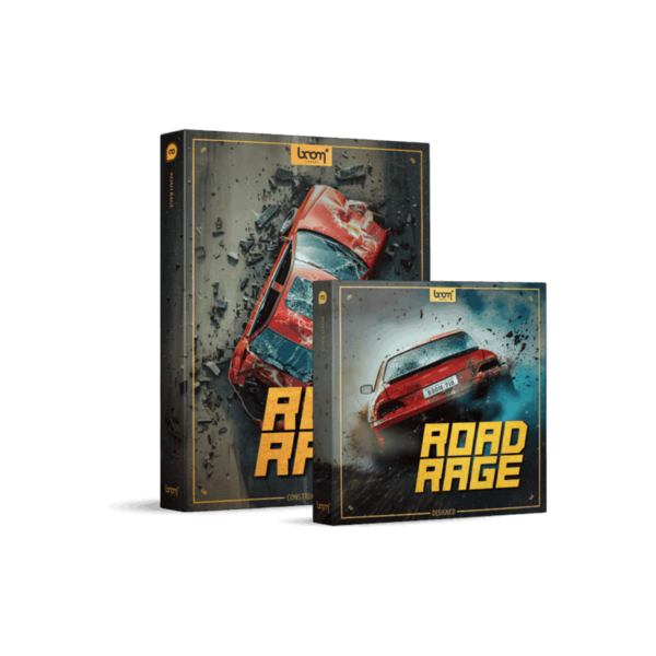 BOOM Library Road Rage BUNDLE 車禍撞擊音效庫（Bundle 完整版） (下載版) - 音效素材庫