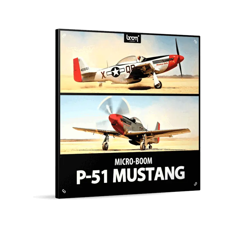 BOOM Library P-51 Mustang P-51 野馬戰鬥機音效庫 (下載版) - 主圖