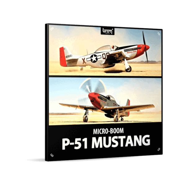 BOOM Library P-51 Mustang P-51 野馬戰鬥機音效庫 (下載版) - 音效素材庫