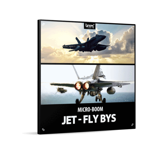 BOOM Library Jet Fly Bys 噴射機掠過音效庫 (下載版) - 音效素材庫