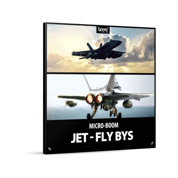 BOOM Library Jet Fly Bys 噴射機掠過音效庫 (下載版) - 產品圖片 1