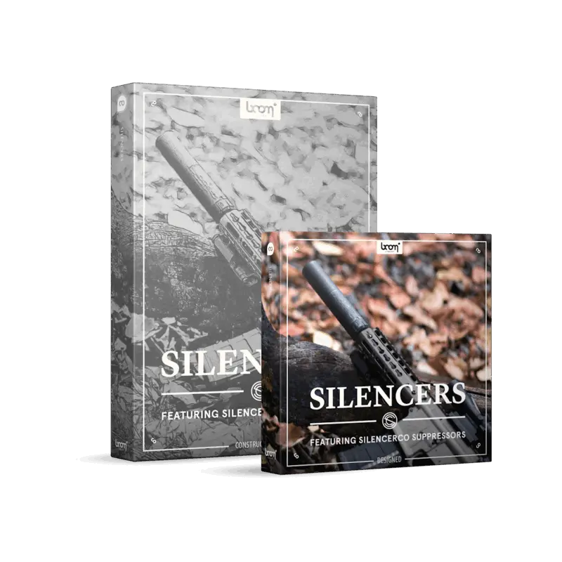 BOOM Library Silencers BUNDLE 滅音器槍械音效庫（Bundle 完整版） (下載版) - 主圖