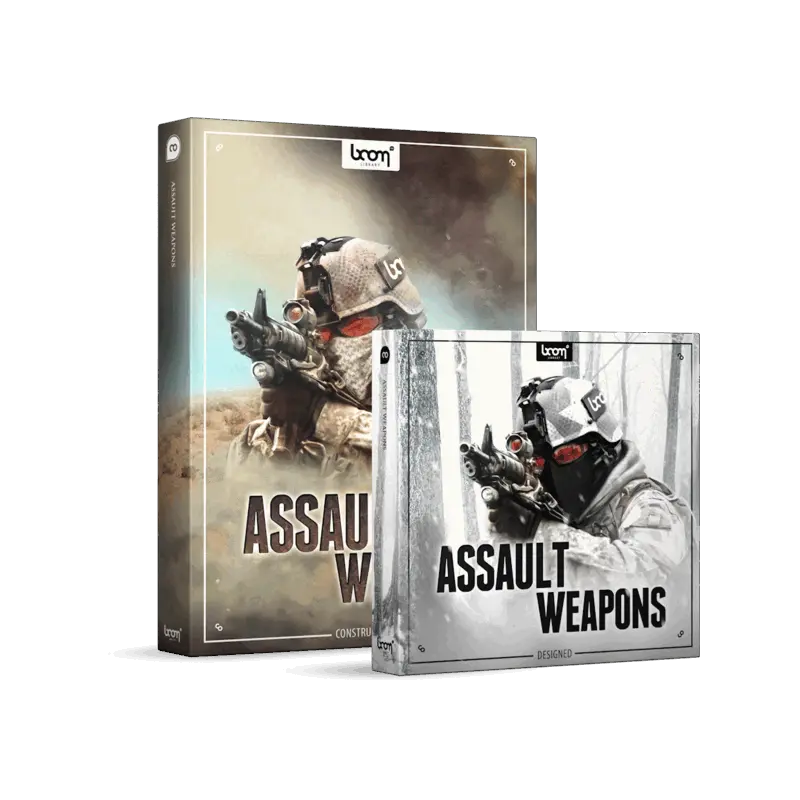 BOOM Library Assault Weapons BUNDLE 突擊武器音效庫（Bundle 完整版） (下載版) - 主圖
