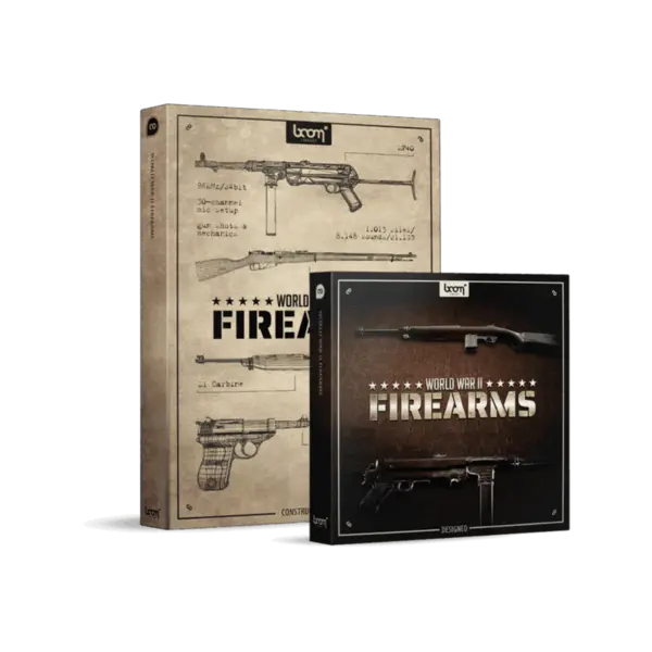BOOM Library World War II Firearms BUNDLE 二戰槍械音效庫（Bundle 完整版） (下載版) - 產品圖片 1