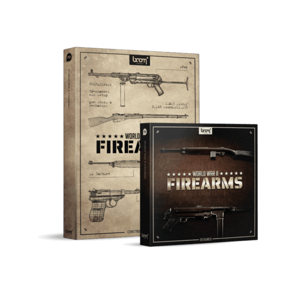 BOOM Library World War II Firearms BUNDLE 二戰槍械音效庫（Bundle 完整版） (下載版) - 音效素材庫