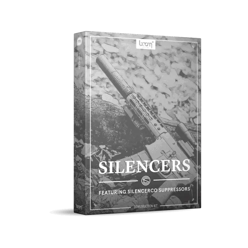 BOOM Library Silencers CK 滅音器槍械音效庫（Construction Kit 原始素材版） (下載版) - 主圖