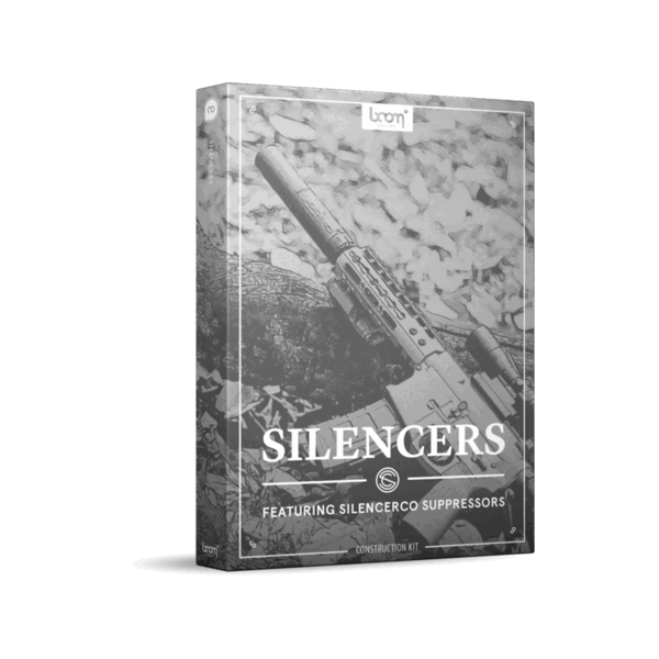 BOOM Library Silencers CK 滅音器槍械音效庫（Construction Kit 原始素材版） (下載版) - 音效素材庫