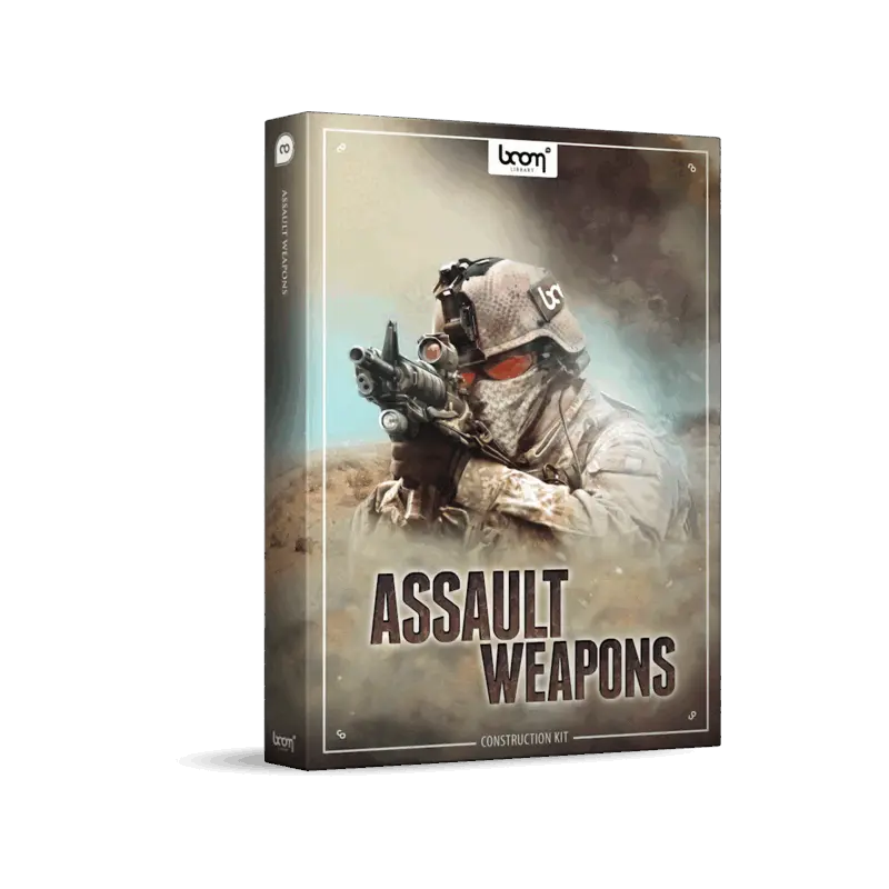 BOOM Library Assault Weapons CK 突擊武器音效庫（Construction Kit 原始素材版） (下載版) - 主圖