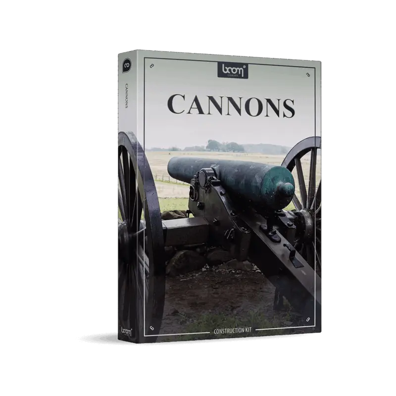 BOOM Library Cannons CK 大砲音效庫（Construction Kit 原始素材版） (下載版) - 主圖