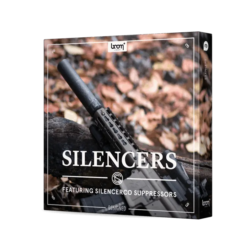 BOOM Library Silencers DESIGNED 滅音器槍械音效庫（Designed 成品版） (下載版) - 主圖