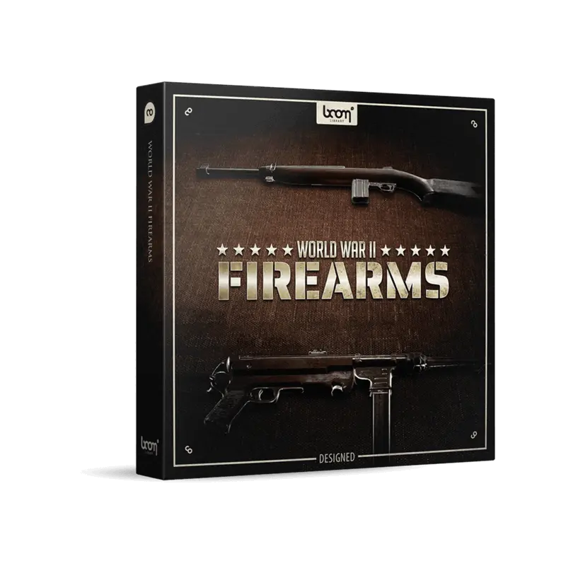 BOOM Library World War II Firearms DESIGNED 二戰槍械音效庫（Designed 成品版） (下載版) - 主圖